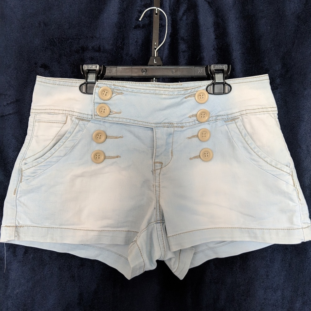 High waisted shorts